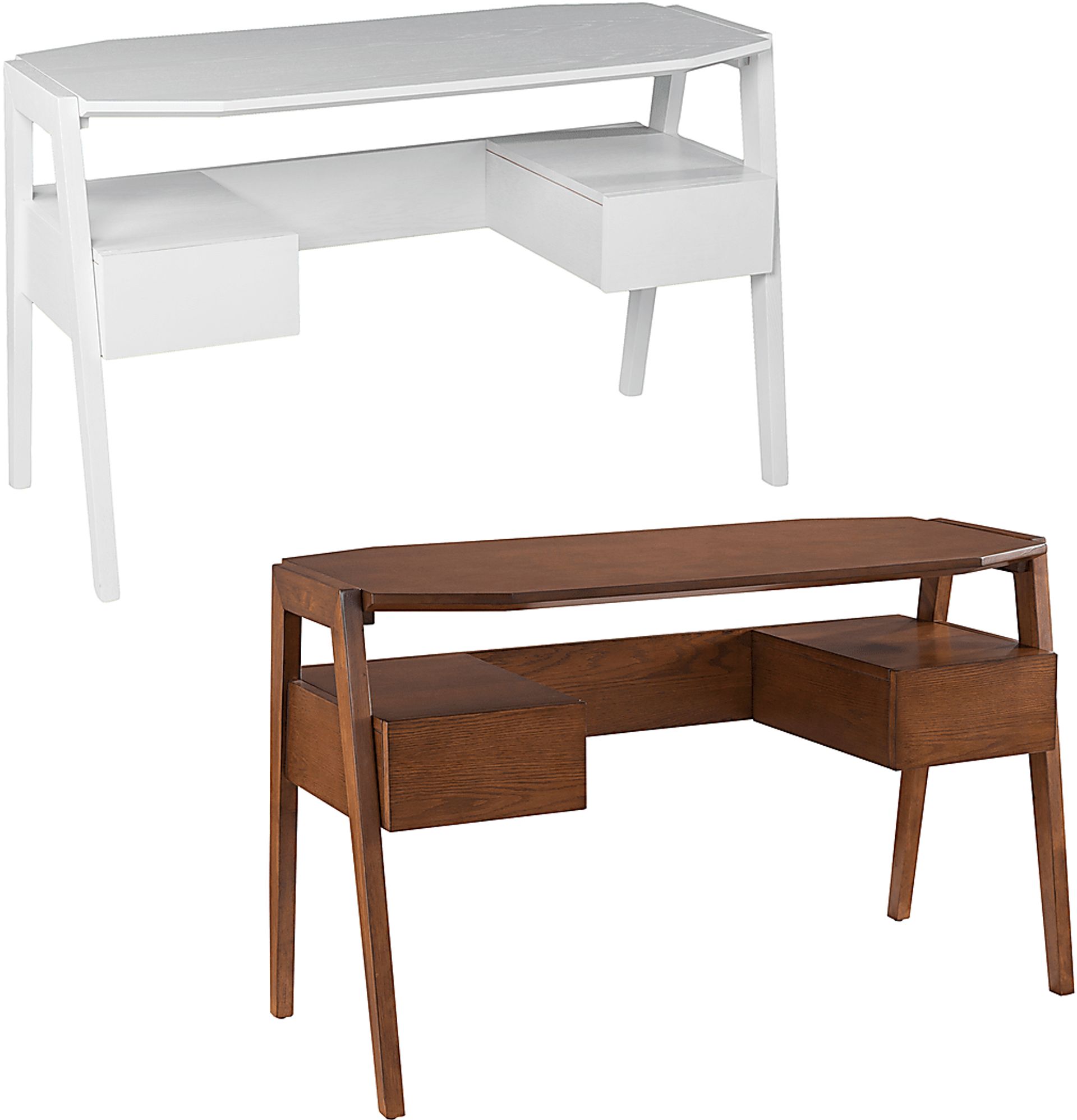 Larchbrook White Desk - Image 11