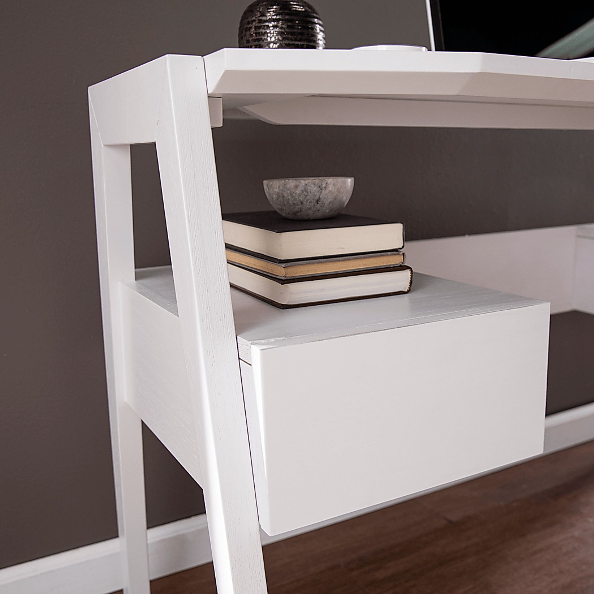Larchbrook White Desk - Image 6