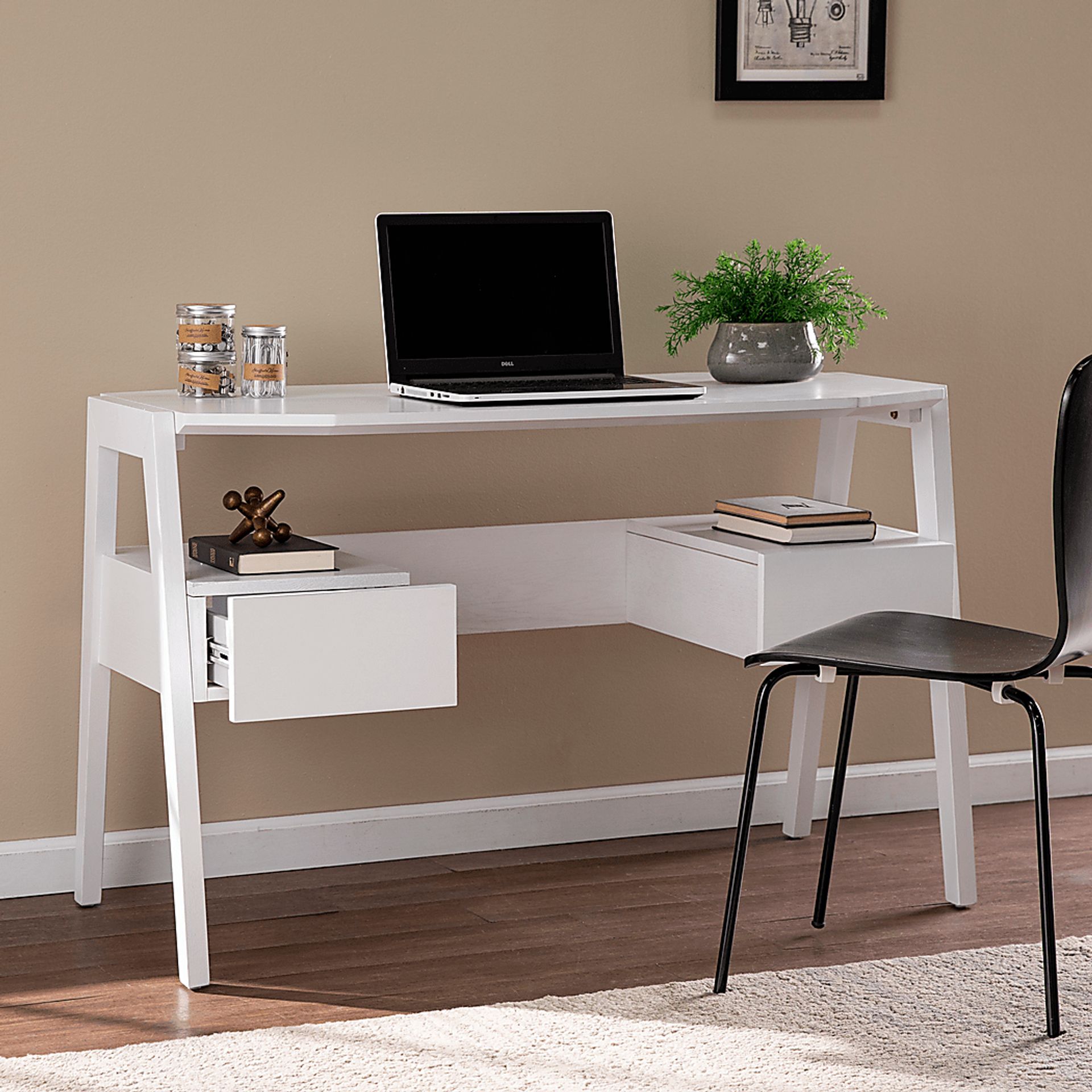 Larchbrook White Desk - Image 8