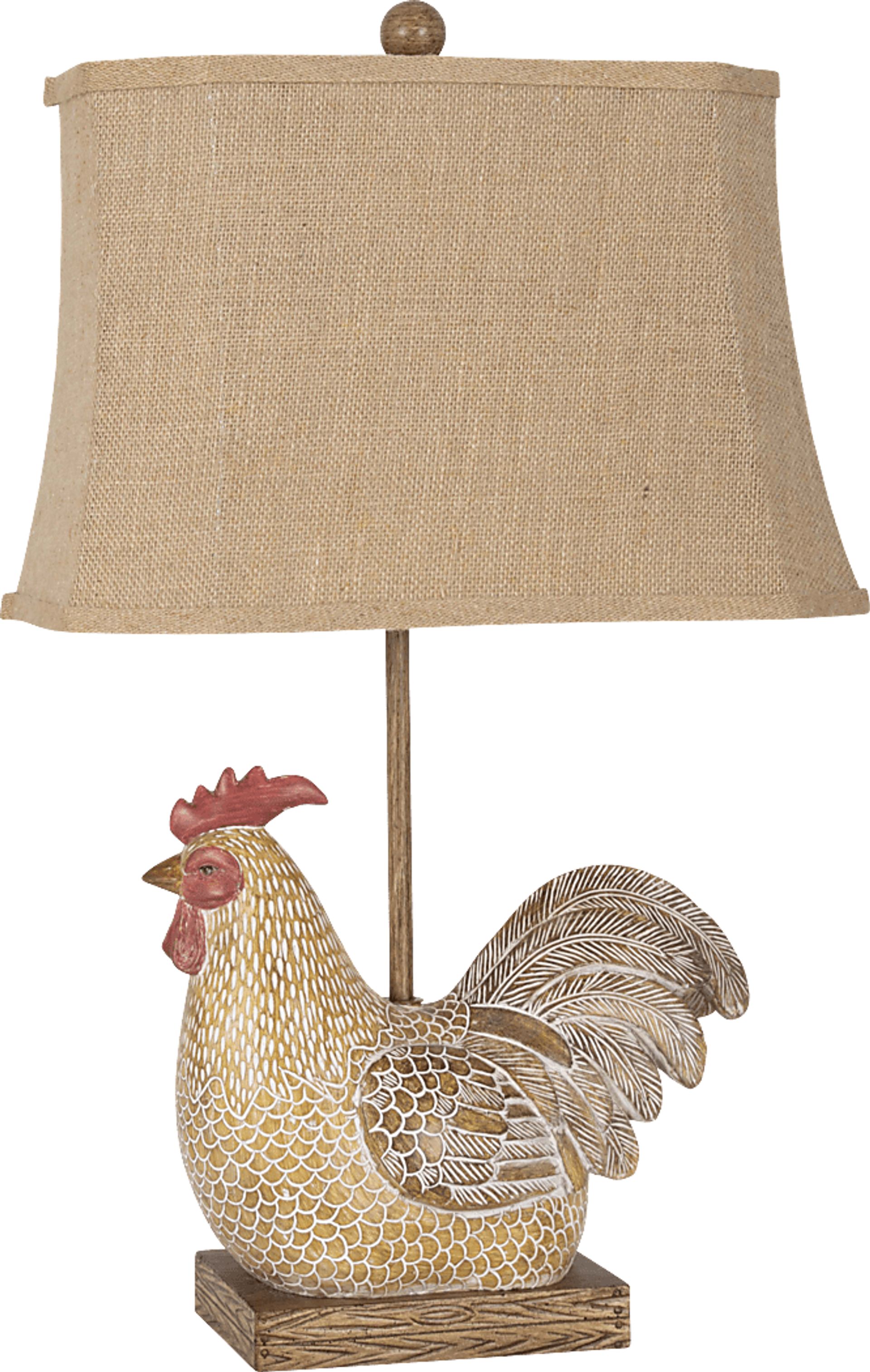 Lare Loop Brown Lamp - Image 1