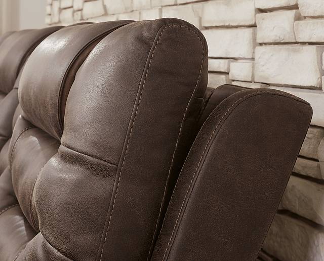 Laredo Springs Brown 2 Pc Dual Power Reclining Living Room - Thumbnail - Image 6