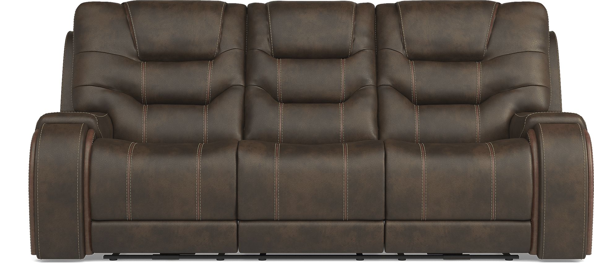 Laredo Springs Brown 8 Pc Dual Power Reclining Living Room - Image 2