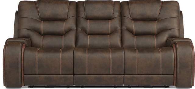 Laredo Springs Brown 7 Pc Dual Power Reclining Living Room - Thumbnail - Image 2