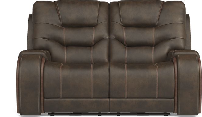 Microsuede deals reclining loveseat