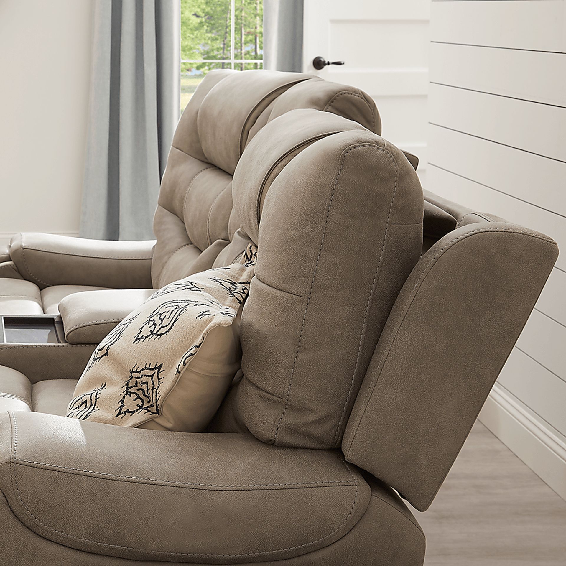 Laredo Springs Gray 7 Pc Dual Power Reclining Living Room - Image 12