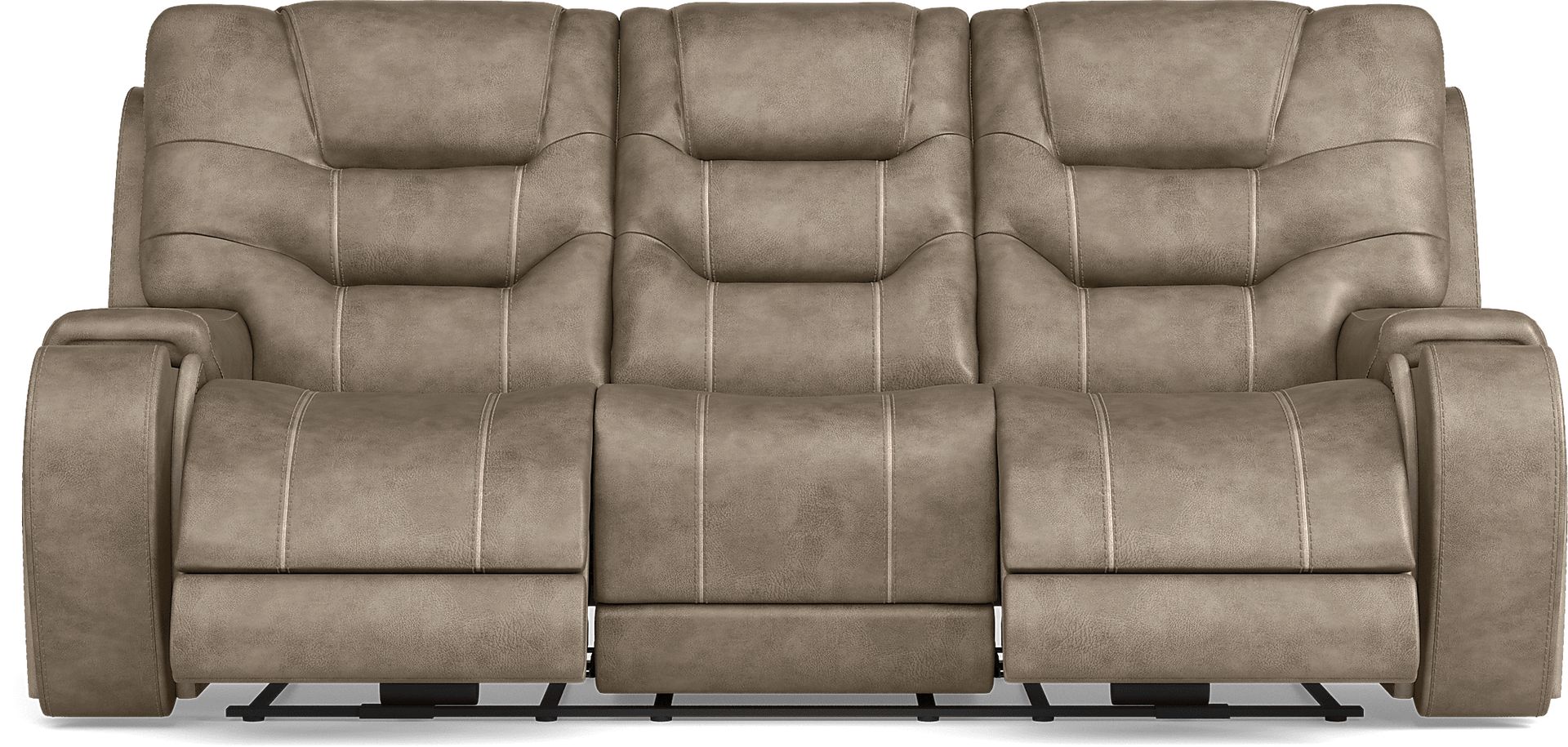 Laredo Springs Gray 8 Pc Dual Power Reclining Living Room - Image 5