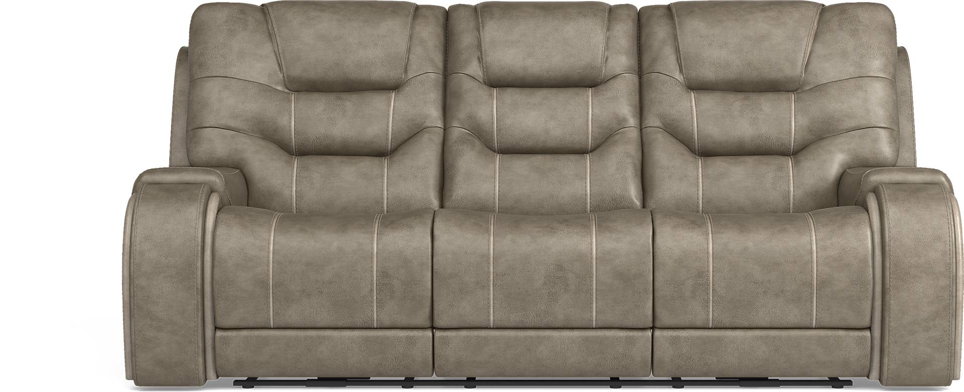 dual power reclining sofa