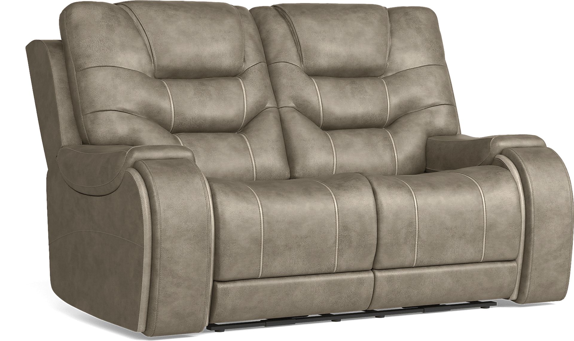 Laredo Springs Gray Loveseat - Image 2