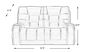 Laredo Springs Stationary Loveseat