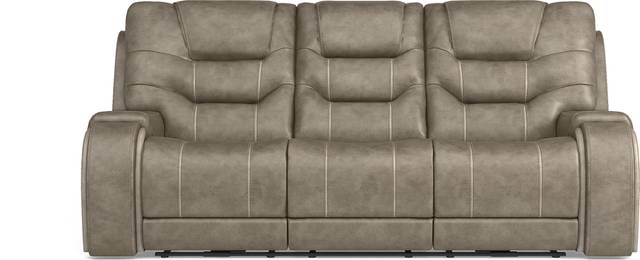 Laredo Springs Gray Reclining Sofa - Thumbnail - Image 1