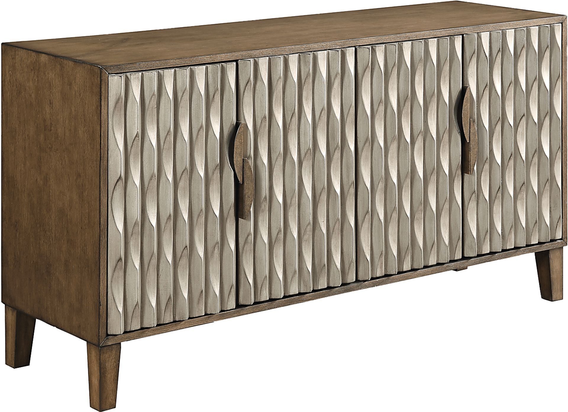 Largin Brown Credenza - Image 1