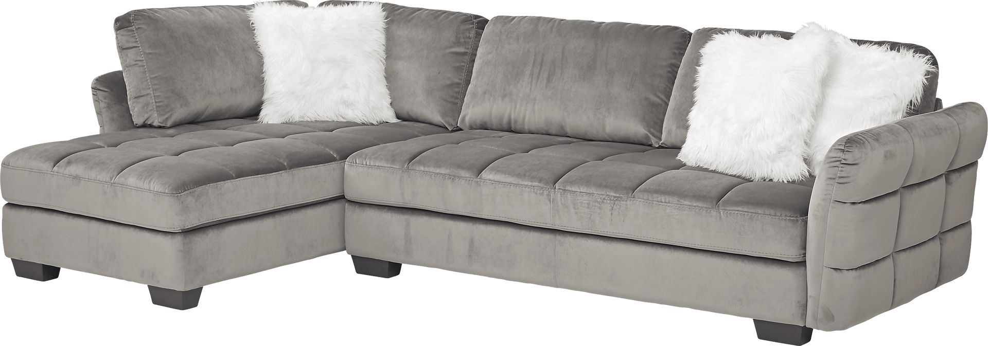 Largo Drive Gray 2 Pc Sectional - Image 1
