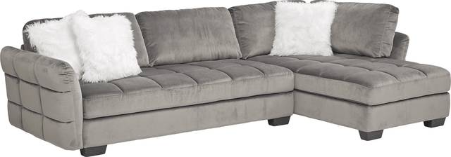 Largo Drive Gray 2 Pc Sectional - Thumbnail - Image 1
