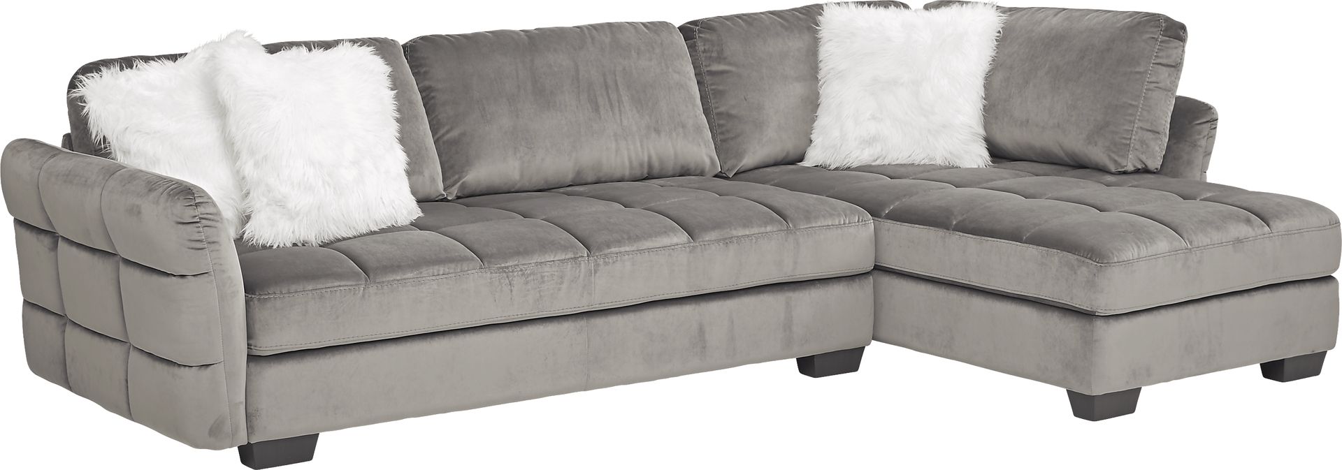 Largo Drive Gray 2 Pc Sectional - Image 1