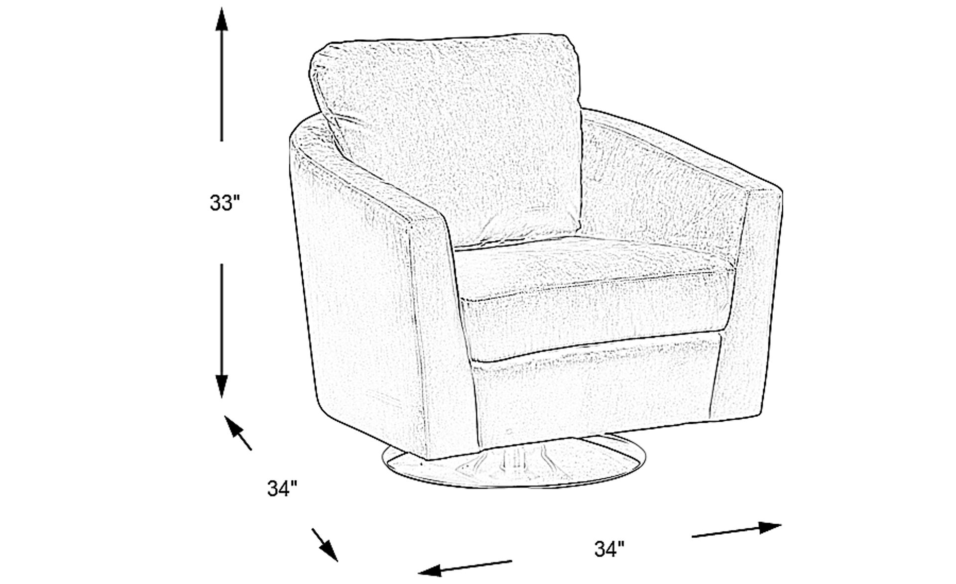 Dimension Image. Please refer to the Dimension Tab on this page for dimension details.