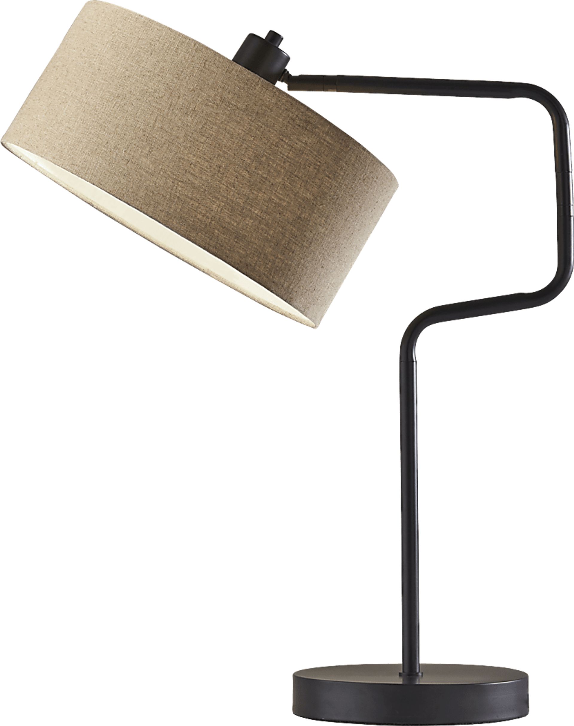Lariat Circle Bronze Lamp - Image 1