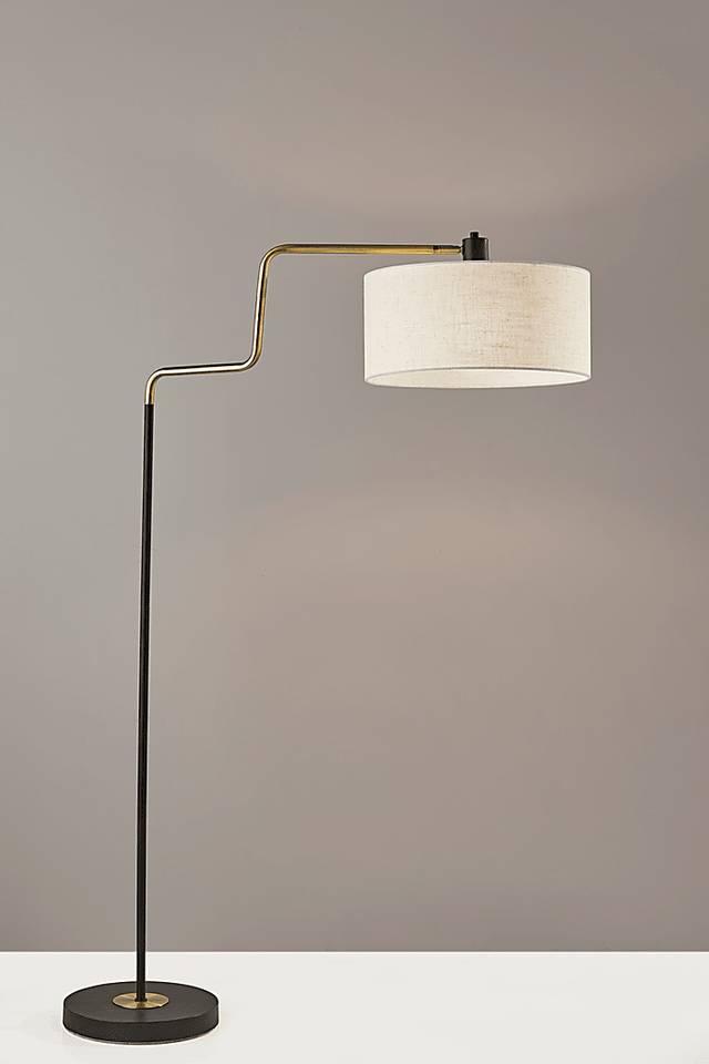 Lariat Circle Brass Floor Lamp - Thumbnail - Image 4