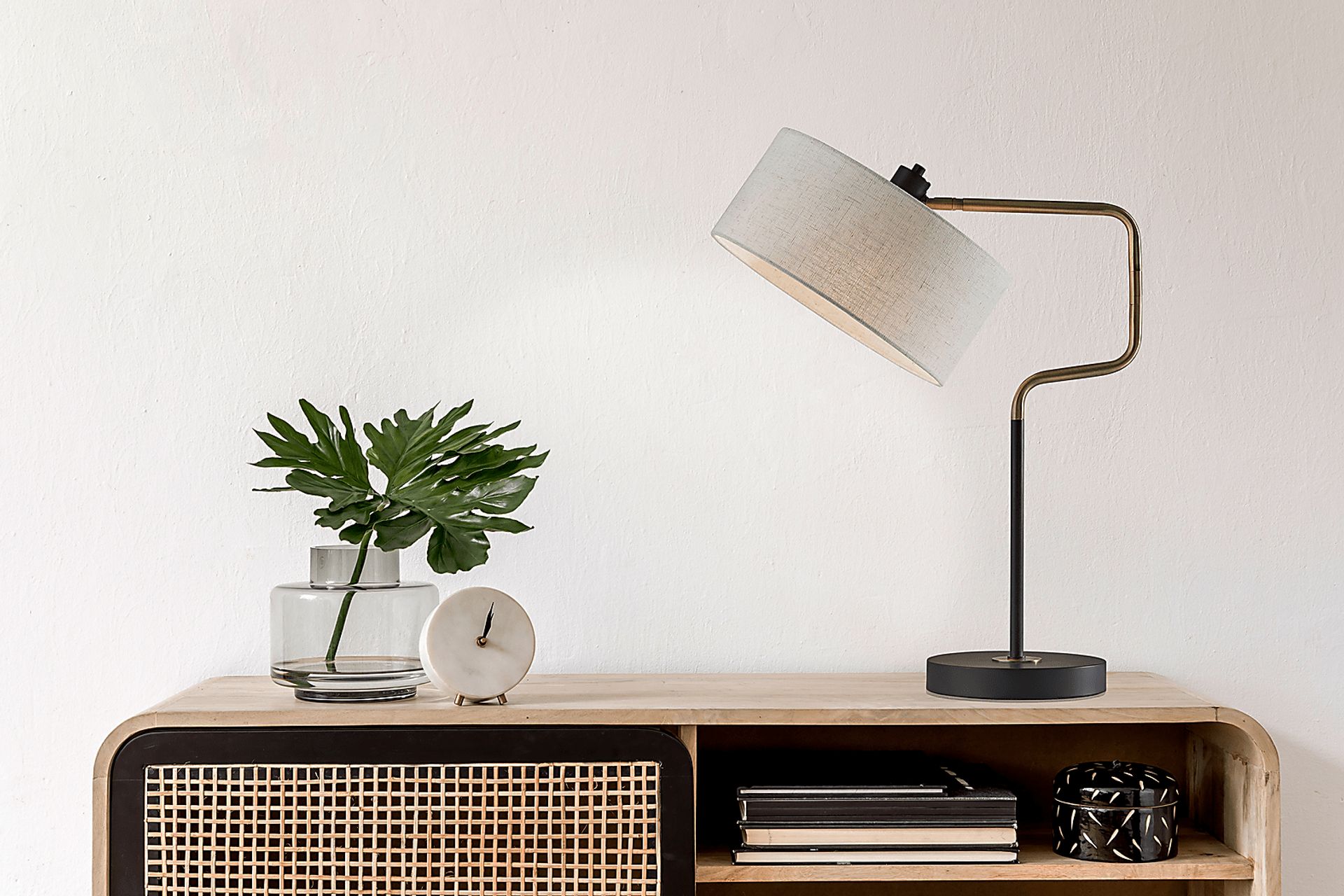 Lariat Circle Brass Lamp - Image 2