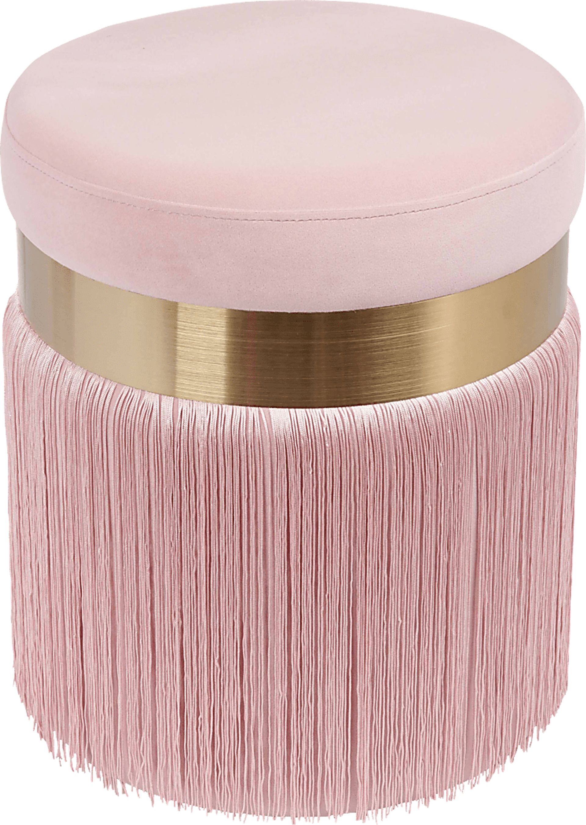 Lariel Pink Blush Ottoman - Image 2