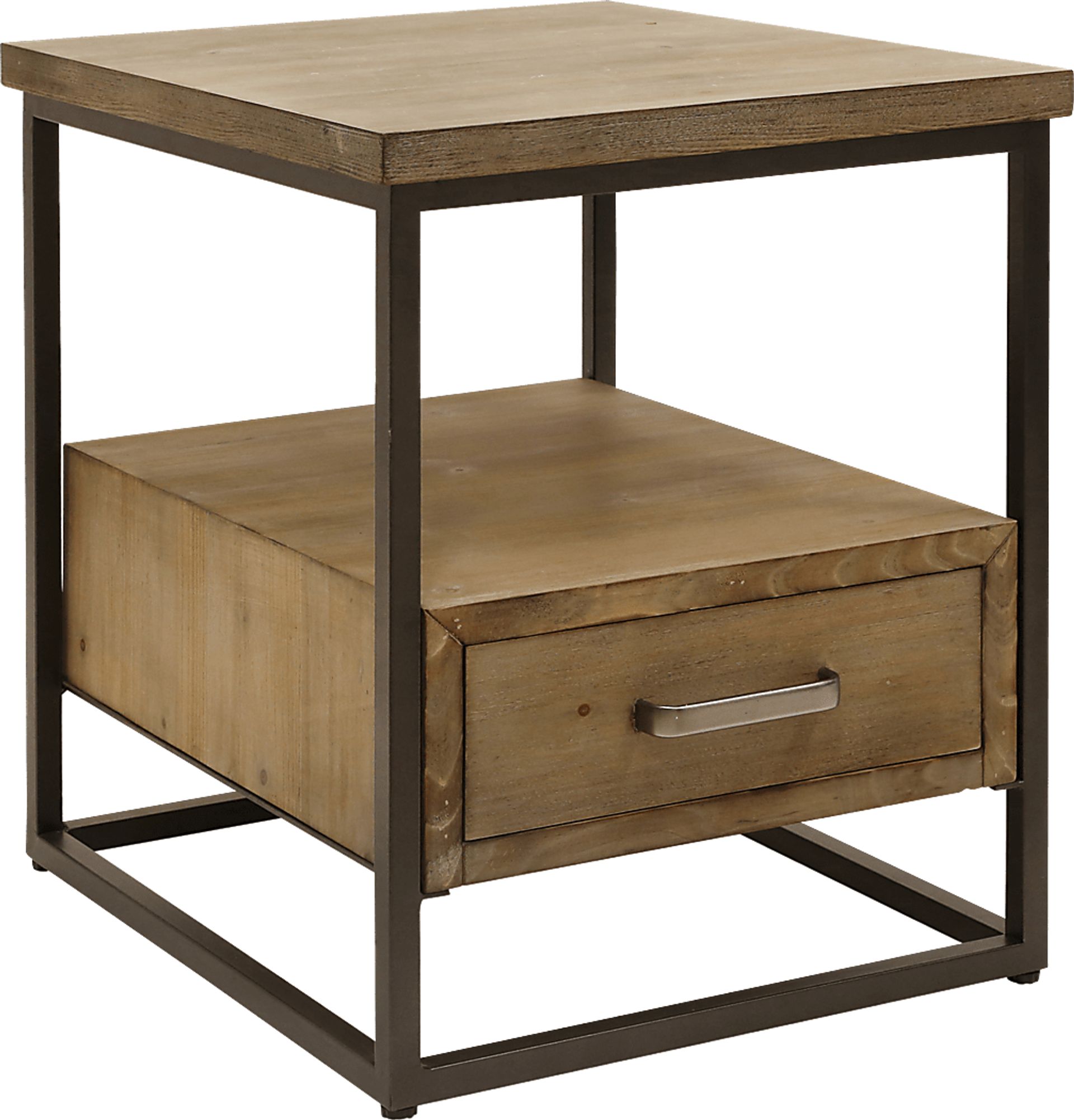 Larimer Brown Accent Table - Image 1
