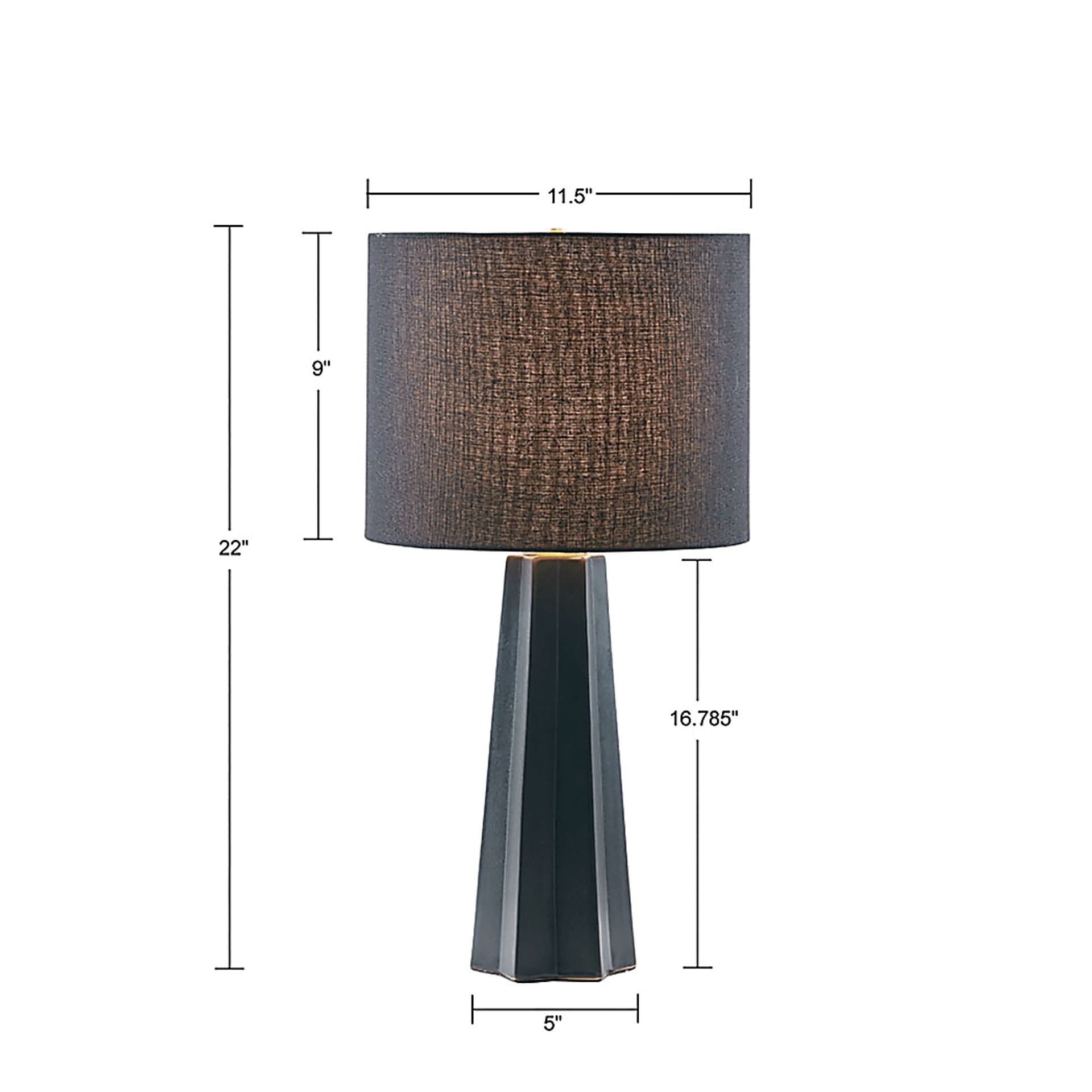 Larimer Road Black Lamp - Image 6