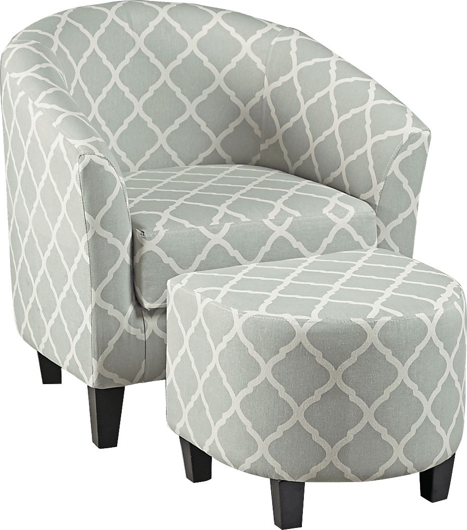 Larina Accent Chair & Ottoman Rooms To Go