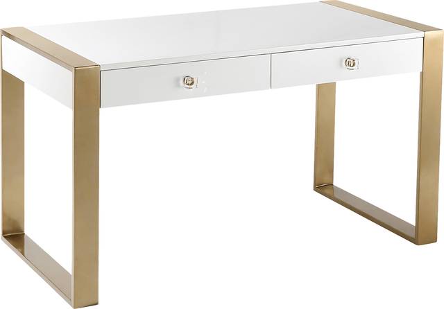 Larina Ann White Desk - Thumbnail - Image 1