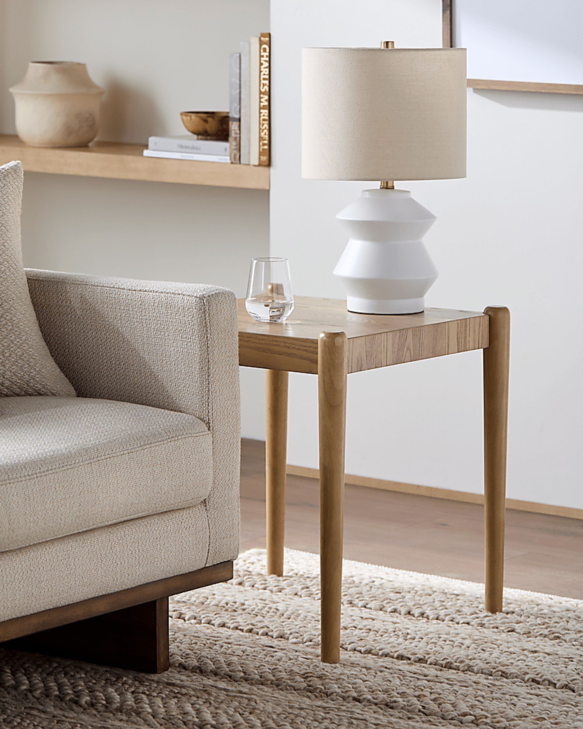 Larini III Brown End Table - Image 2