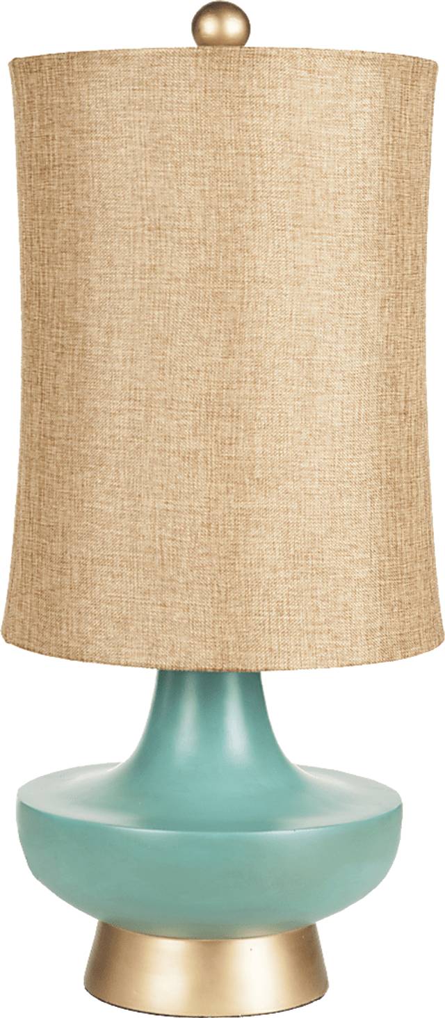 Lark Bend Aqua Lamp - Thumbnail - Image 1