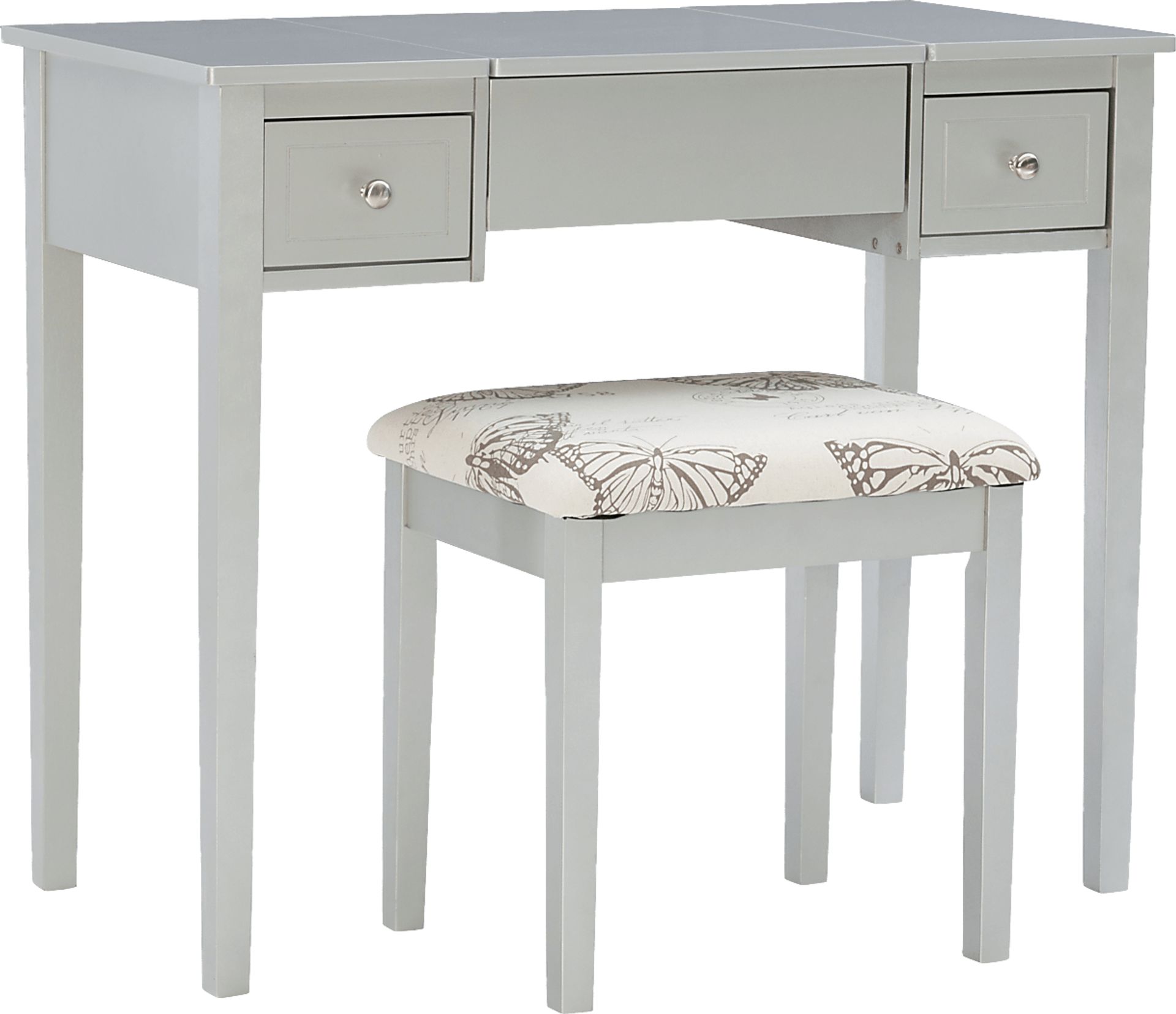 Larkbunting Gray Vanity Set - Image 1