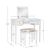 Larkbunting White Vanity Set