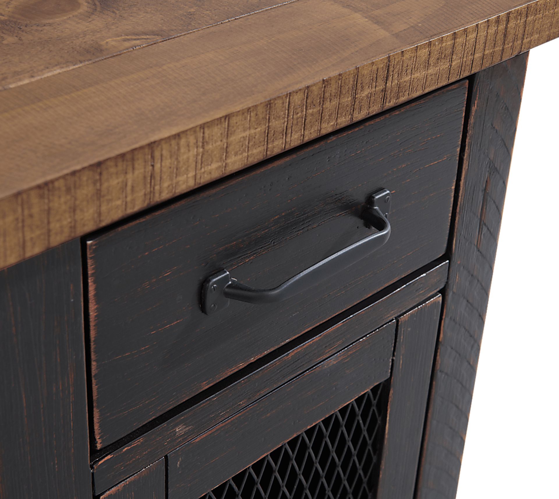 Larkhall Black Chairside Table - Image 6