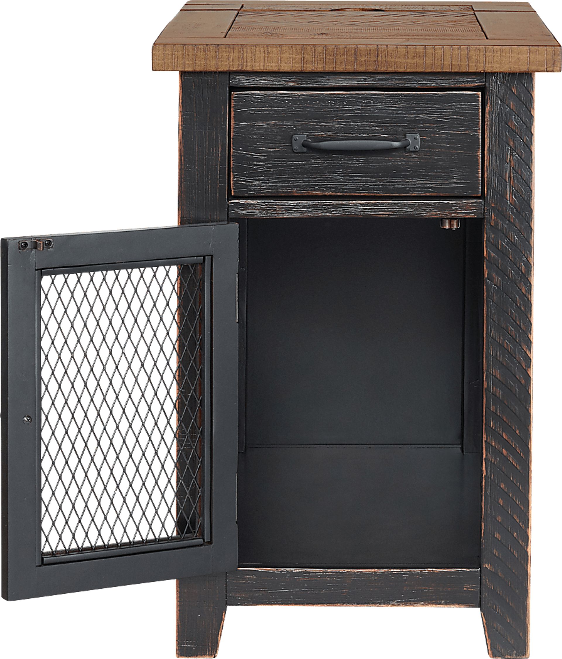 Larkhall Black Chairside Table - Image 8