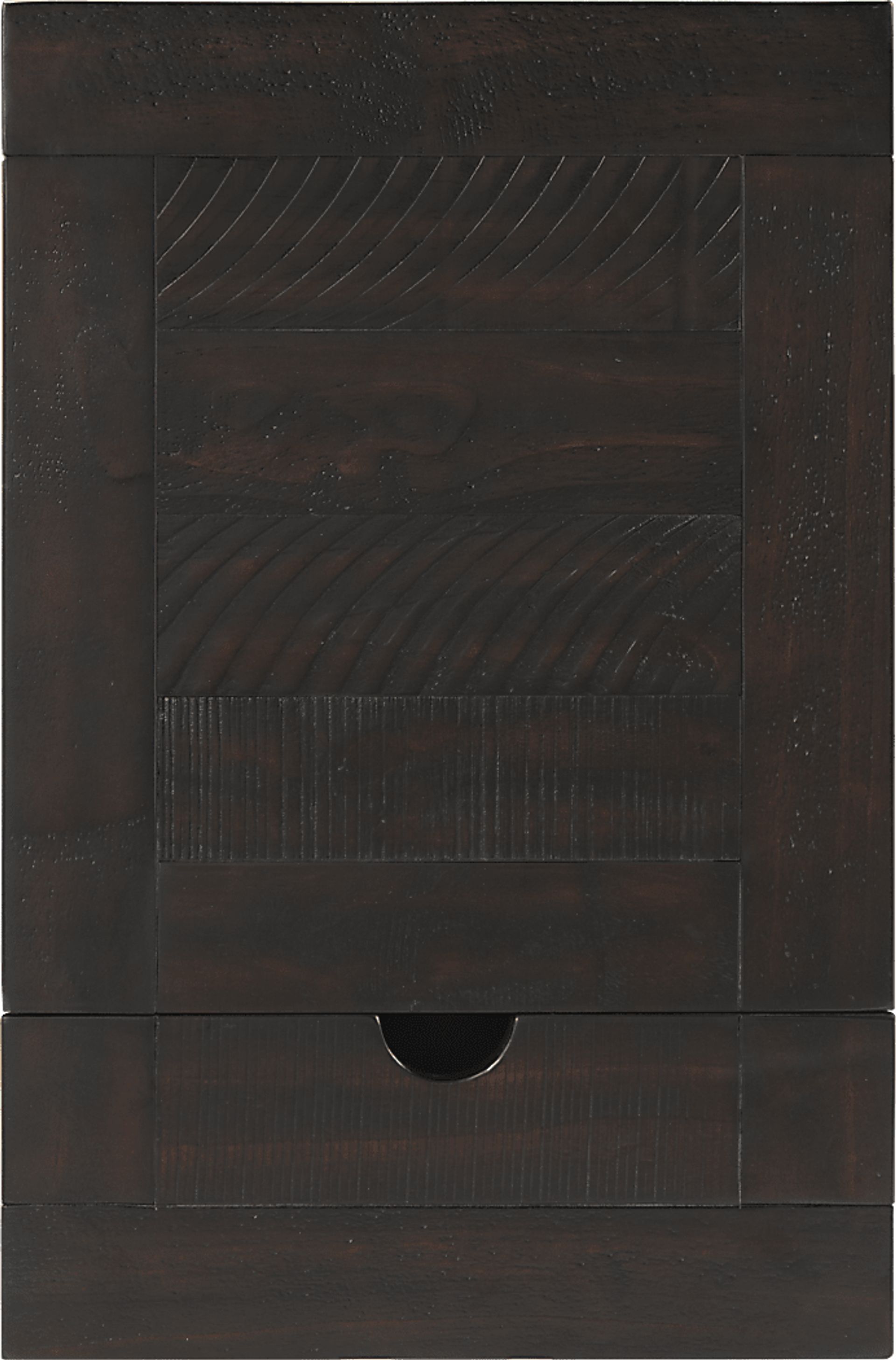 Larkhall Brown Chairside Table - Image 8