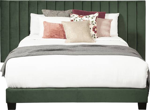 Larkhaven Green Queen Bed - Thumbnail - Image 2