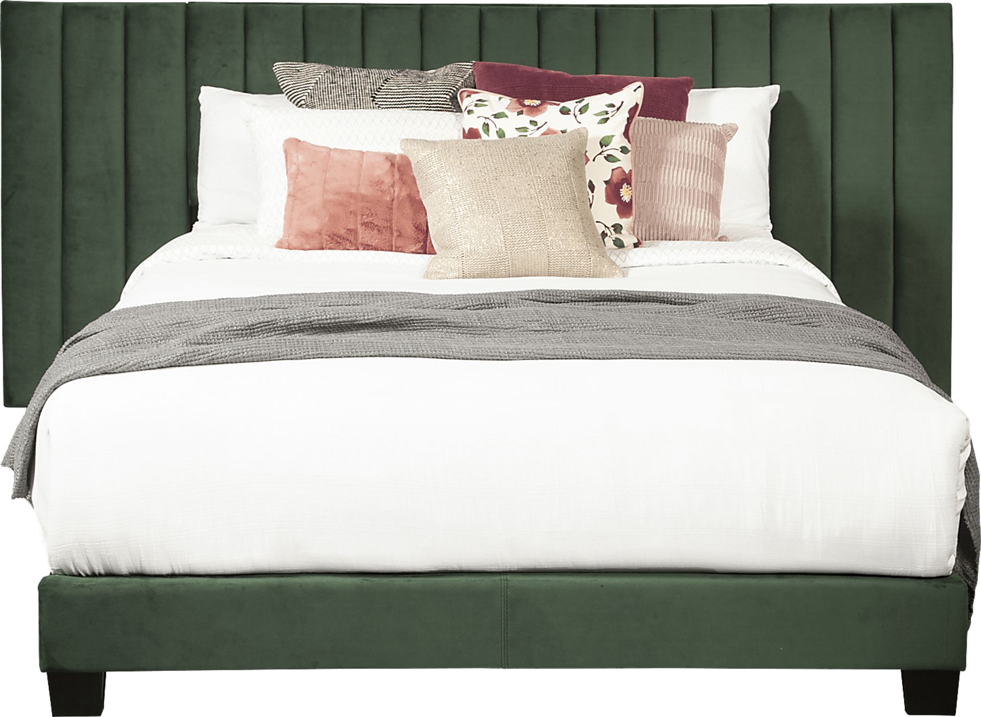 Larkhaven Green Queen Bed - Image 2
