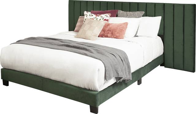Larkhaven Green Queen Bed - Thumbnail - Image 3