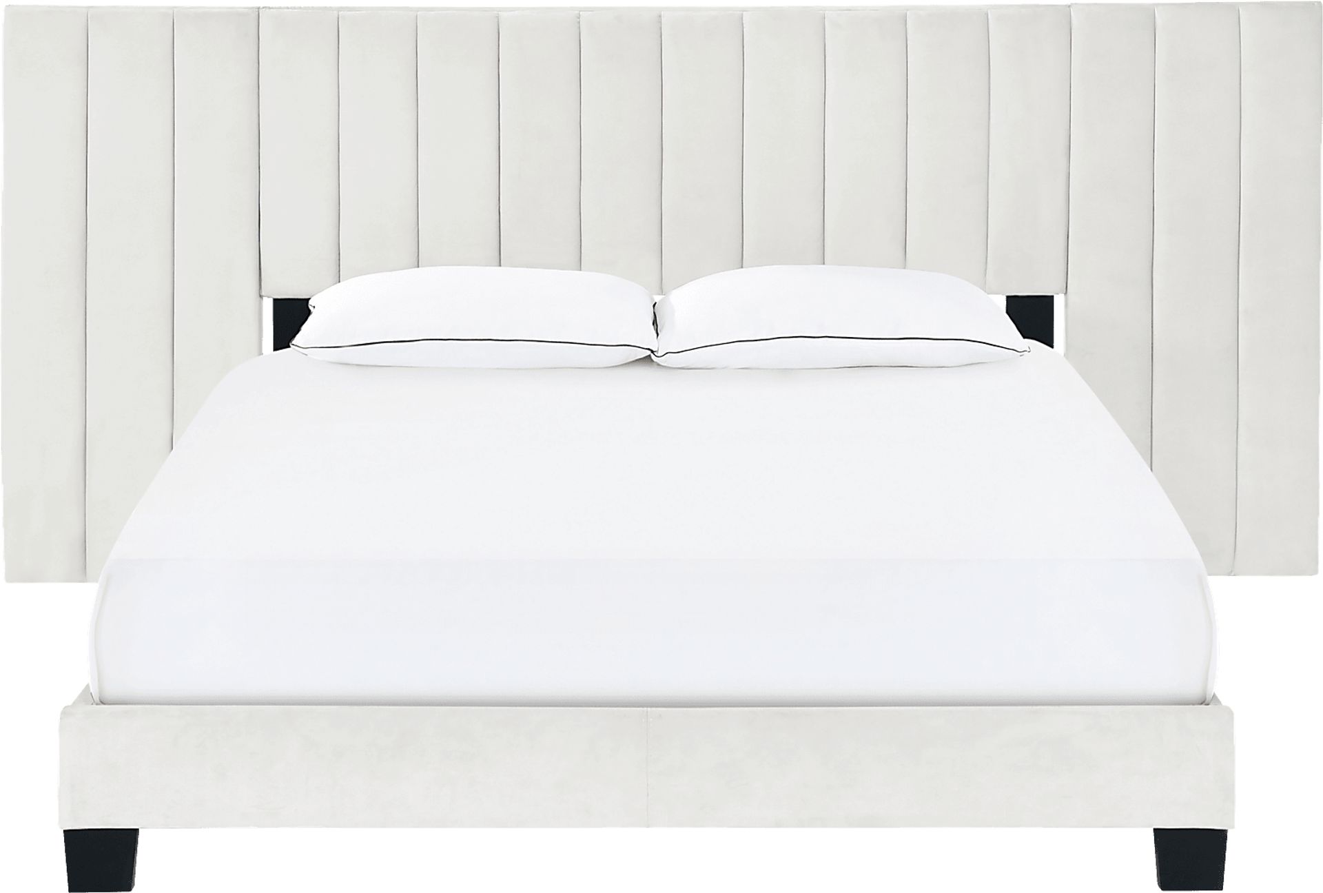 Larkhaven White King Bed - Image 2