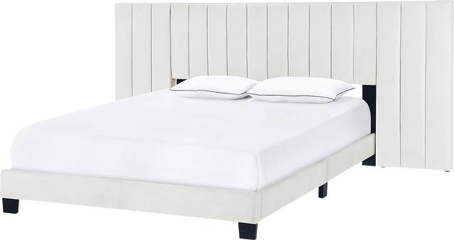 Larkhaven White Queen Bed - Thumbnail - Image 3