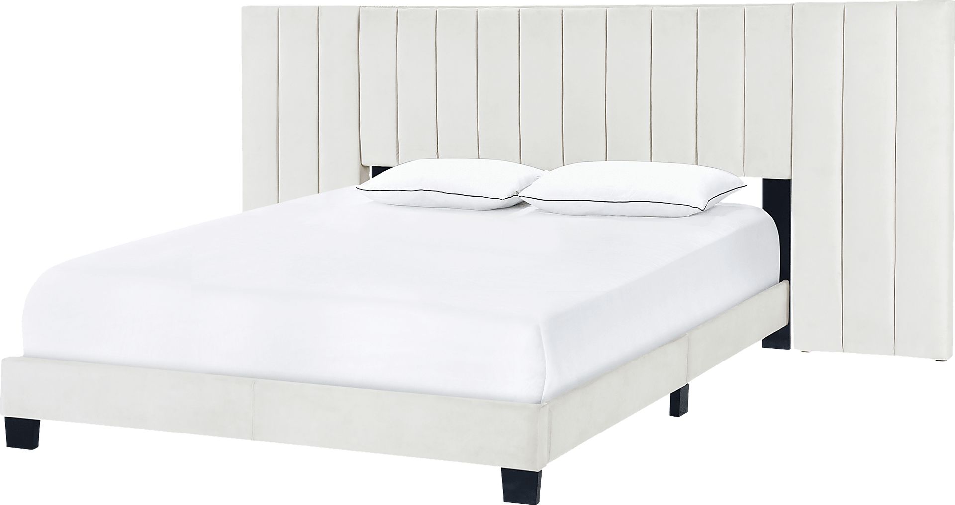 Larkhaven White Queen Bed - Image 3