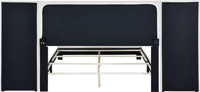 Larkhaven White Queen Bed - Thumbnail - Image 5