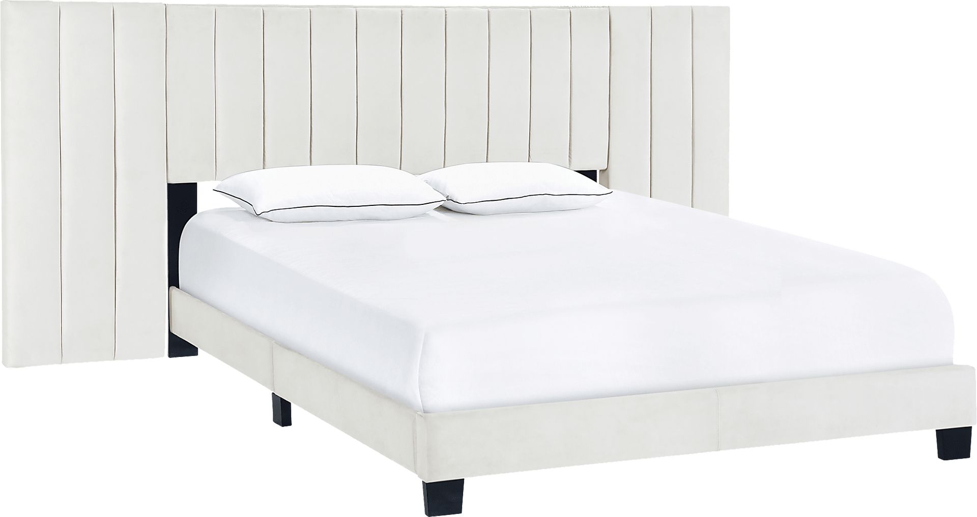 Larkhaven White Queen Bed - Image 1