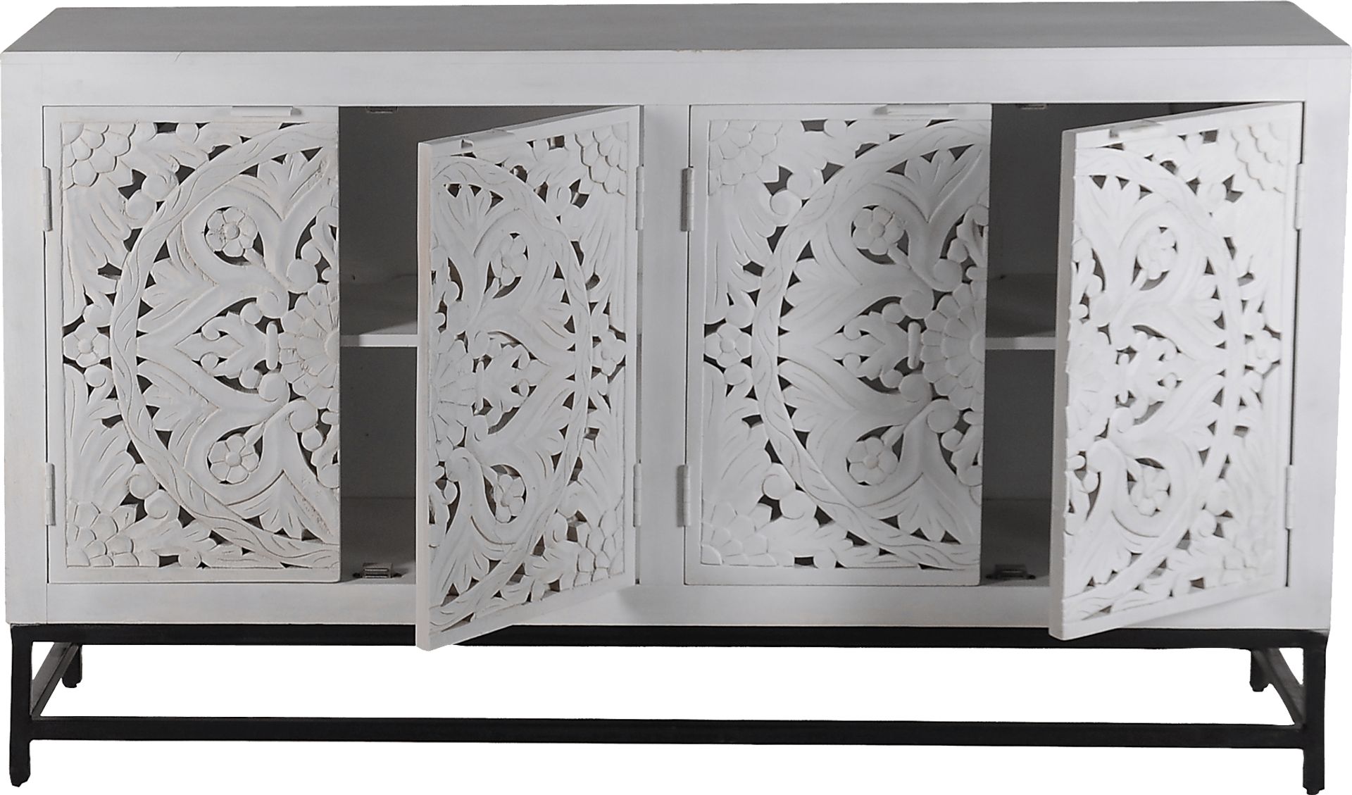 Larkhill White Accent Cabient - Image 4