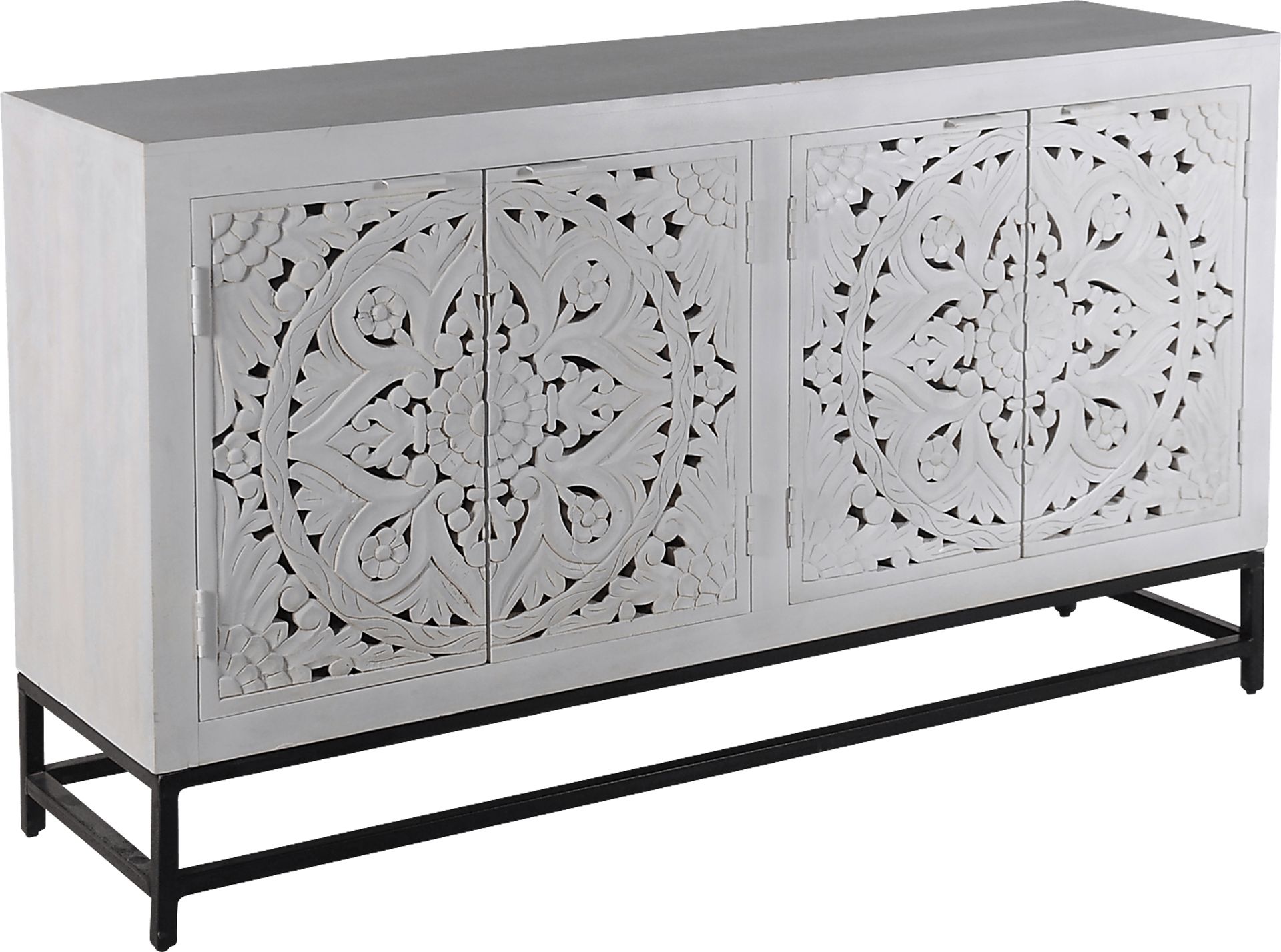 Larkhill White Accent Cabient - Image 1