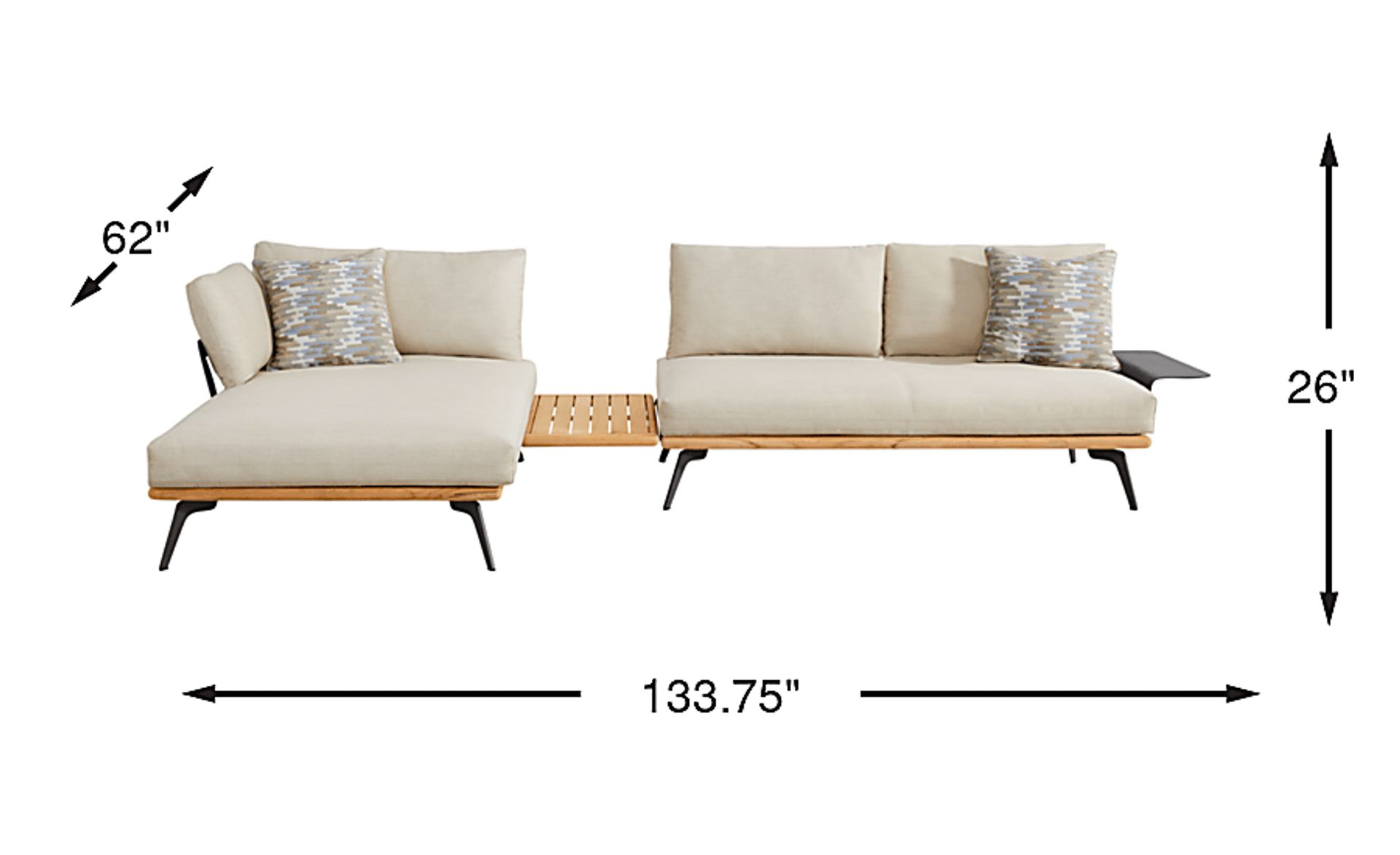 Dimension Image. Please refer to the Dimension Tab on this page for dimension details.