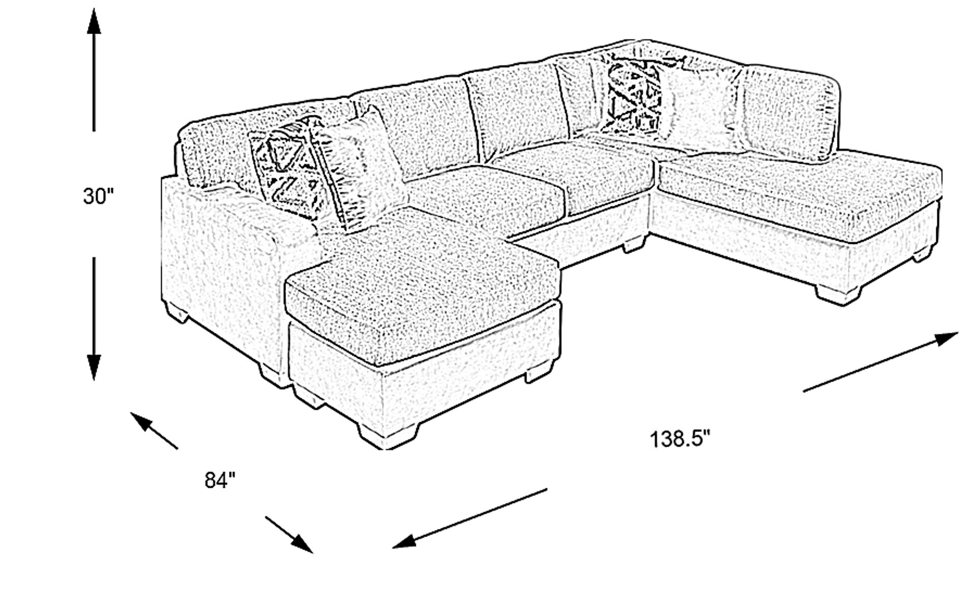 Dimension Image. Please refer to the Dimension Tab on this page for dimension details.