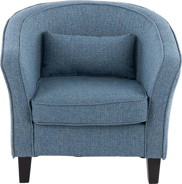 Larrabee Blue Accent Chair - Thumbnail - Image 5