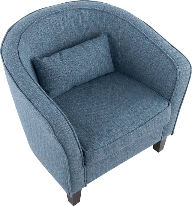 Larrabee Blue Accent Chair - Thumbnail - Image 6