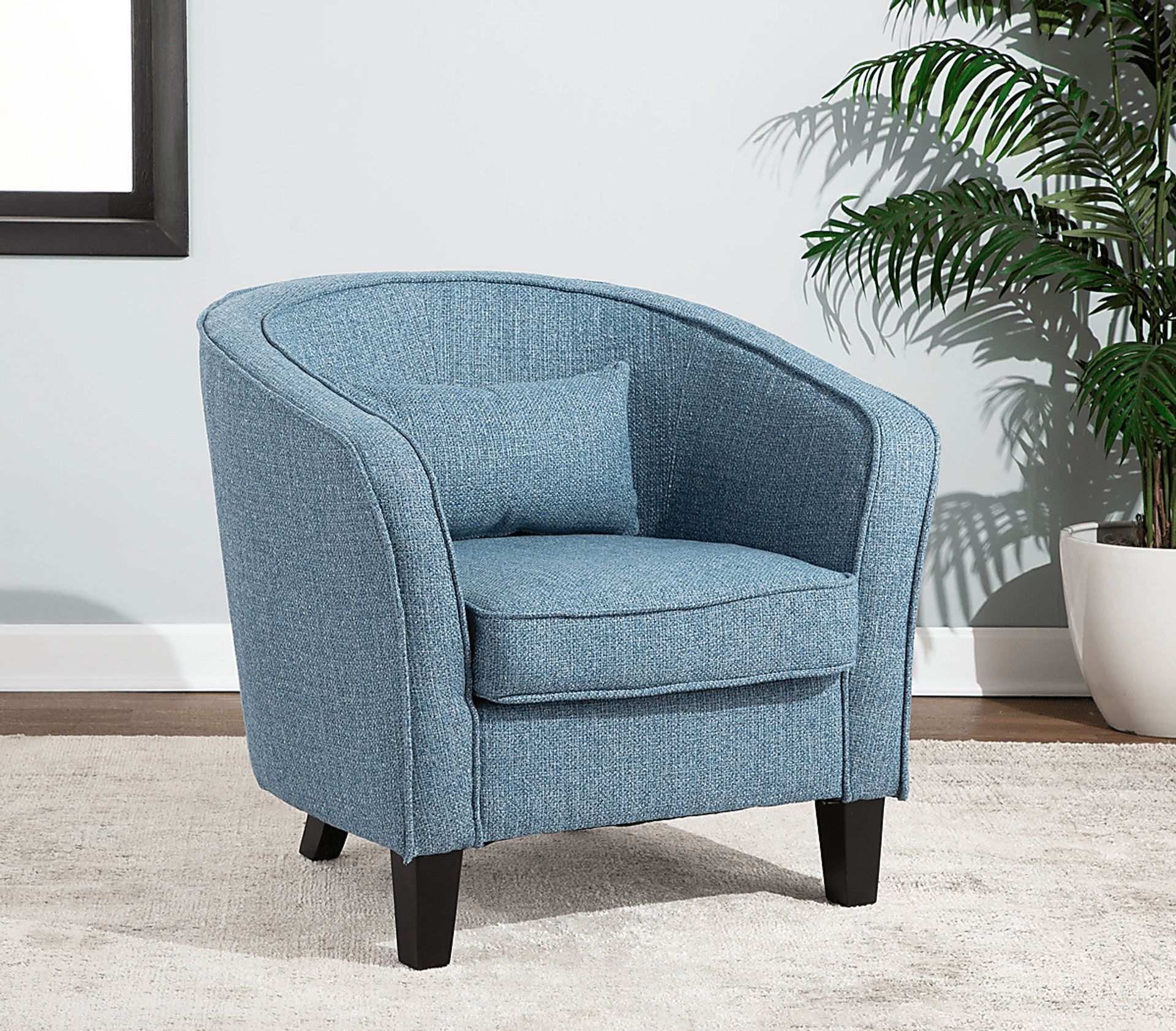Larrabee Blue Accent Chair - Image 9