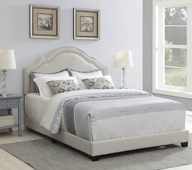 Larrea Gray Queen Bed - Thumbnail - Image 8